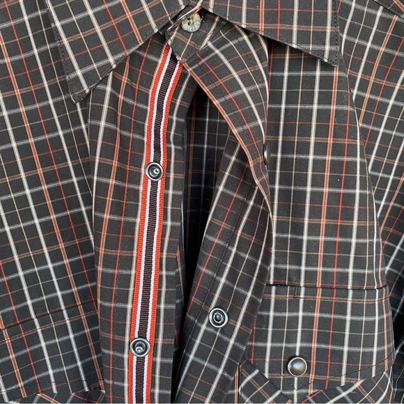 ARIAT Pro Series Western plaid button down Mens size M - Picture 7 of 12
